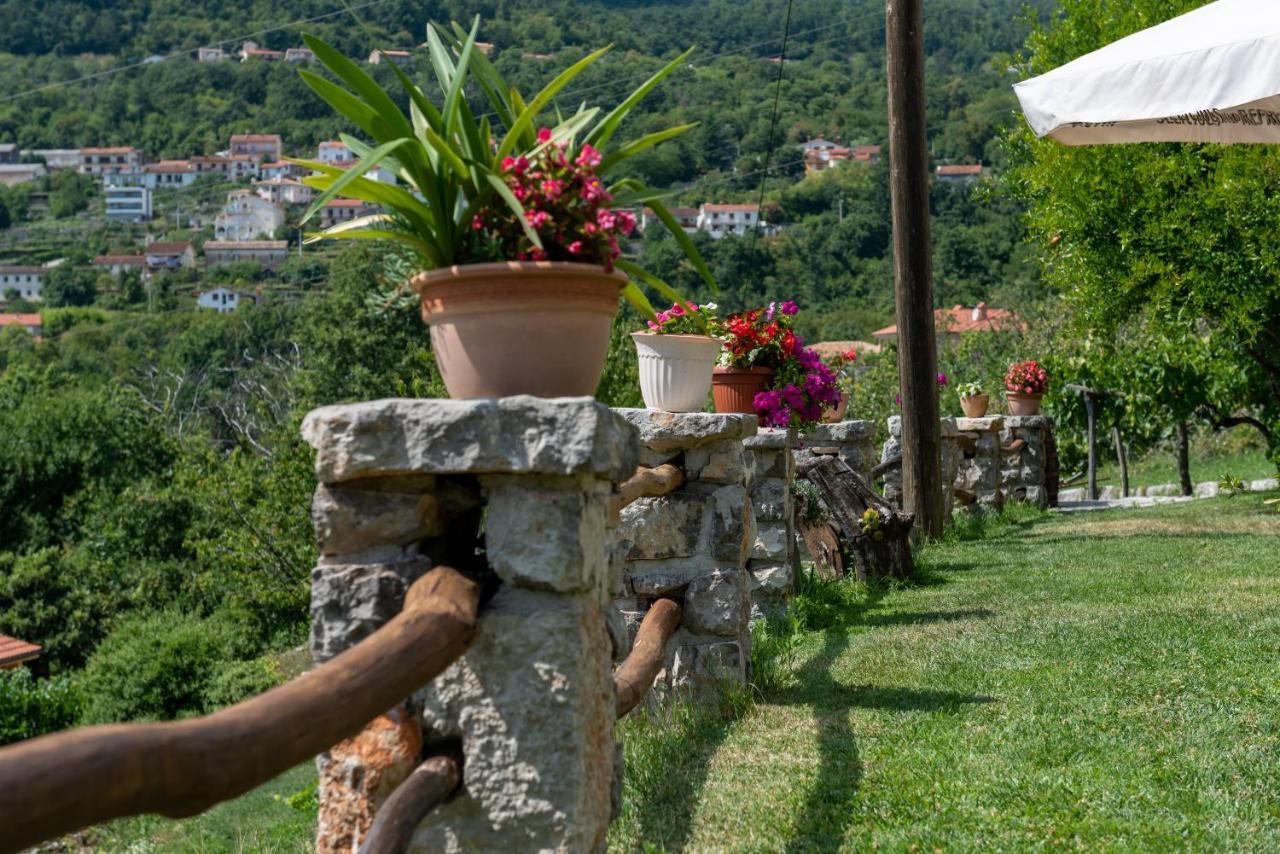 Sea View Apartment With Garden Near Opatija Veprinac Exterior foto