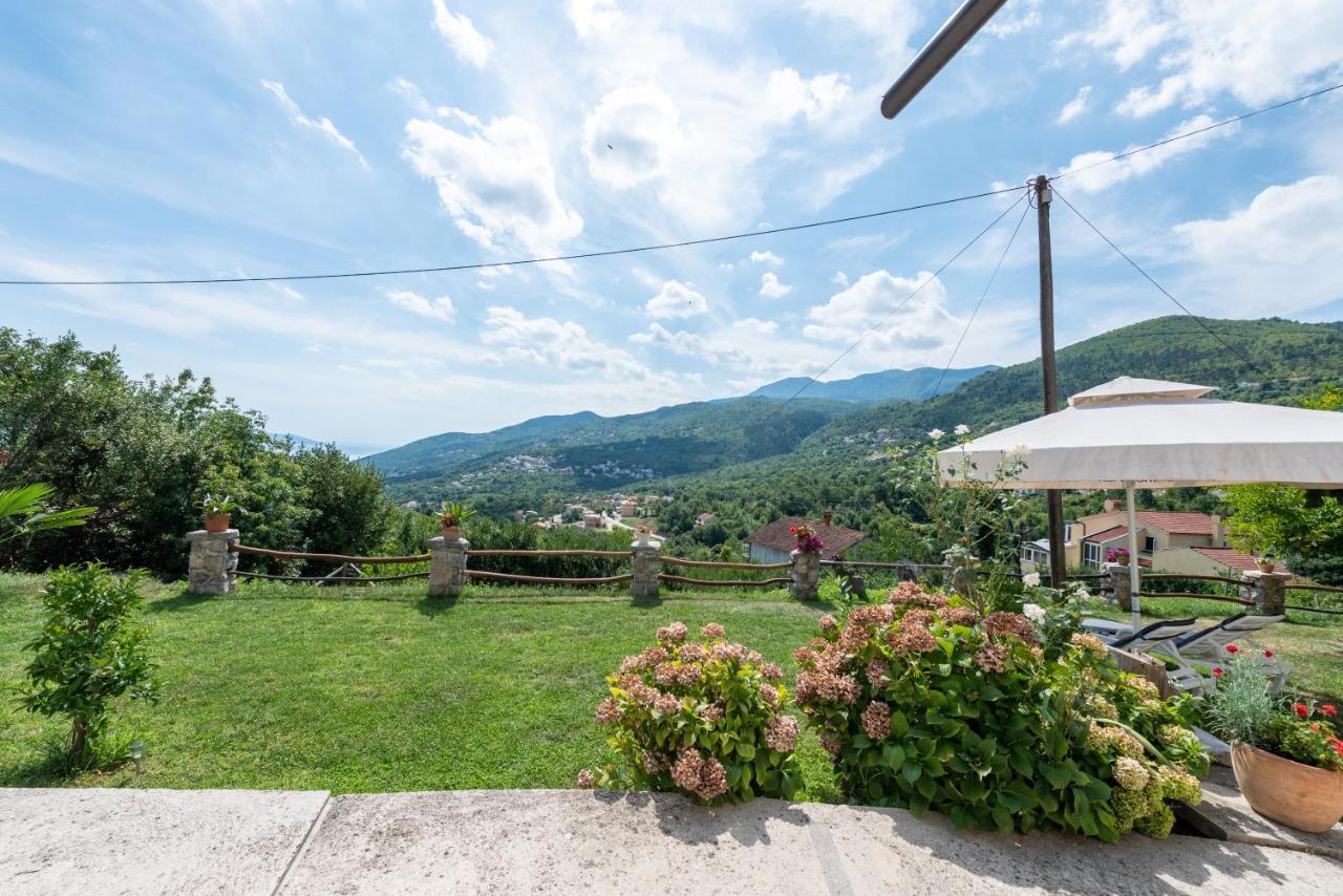 Sea View Apartment With Garden Near Opatija Veprinac Exterior foto