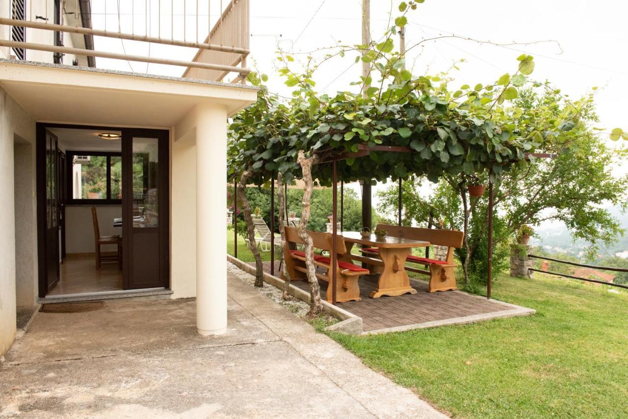 Sea View Apartment With Garden Near Opatija Veprinac Exterior foto